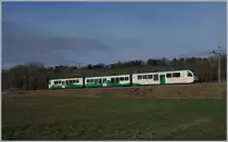 A BAM local train near Vufflens le Chateau.
03.03.2017