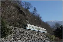 A FART local Train to Locarno near Intragna.
16.03.2017 
