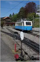 The Rochers de Naye Bhe 2/4 203 in Glion. 30.04.2017