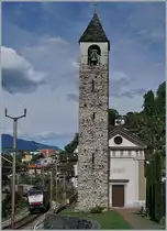 The SBB Re 474 (189 115) with a Cargo Train by San Nazarro.
20.05.2017