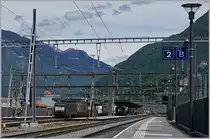 The SBB Cargo International Re 474 (ES 64 F4 096) on the way to Luino in Giubiasco.
20.05.2017