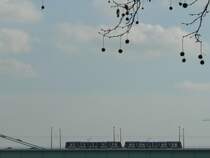 A KVB train at Deutzer Br�cke, 2007