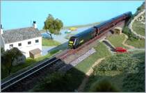 A GNER HST 125 Class T Gauge train.
07.06.2017