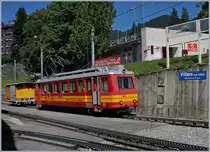 The BVB Beh 2/4 25 in Villars sur Ollon.
05.09.2017