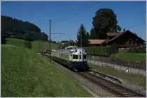 The BLS ABDe 4/6 by Faulensee. 
14.08.2016