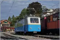 The Rohcers de Naye Bhe 2/4 207 in Glion.
16.09.2017