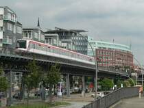 A DT4-train in Hamburg, near Landungsbr�cken. 2007