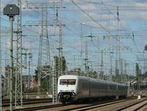 An ICE-2-train in Berlin Rummelsburg on an exhibition. 2008