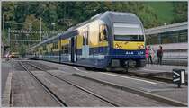 The new BOB ABDeh 8/8 324 in Zweilütschinen.10.10.2018