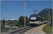A MOB Alpin local train to Zweisimmen by Chatelard VD.
22.08.2018