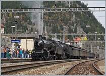 The  Elefants  C 5/6 2978 and 2969 in Göschenen.
21.10.2017