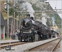 The  Elefants  C 5/6 2978 and 2969 in Göschenen.
21.10.2017