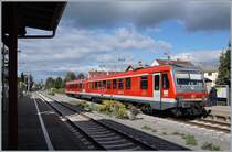 The VT 628 501/629 001 to Friedrichshafen in Langenargen  