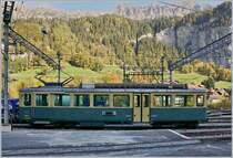 The WAB Bhe 4/4 108 in Lauterbrunnen.
17.10.2018