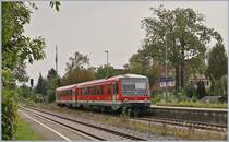 The  VT 629 001 / 628 901 to Friedrichshafen in Kressbronn.
22.09.2018