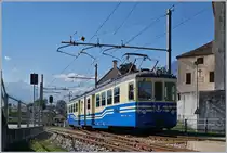 A SSIF local train on the way to Domodossola is leaving Trontano.
07.10.2016