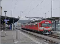 The CJ RABDe 4/4 I 222 in Porrentury.
11.01.2019