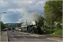 Blonay-Chamby Mega Steam Festival 2018: The BFD HG 3/4 in Blonay.

20.05.2018 