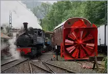 Blonay-Chamby Mega Steam Festival 2018: The CP 164 in Chaulin.
19.05.2018 