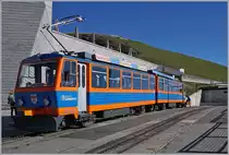The MG Bhe 4/8 13 on the summit Station Generoso Vetta.
27.09.2018