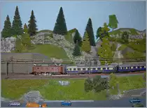 The Ae 3/6 wiht the  Rheingold  on my mini-club Modell Railroad.

01.09.2018