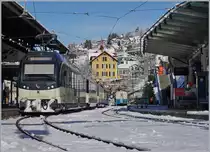 The MOB Alpina Be 4/4 9201 and an other one in Montreux.

29.01.2019