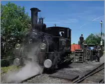 The Blonay-Chamby G 3/3 N° 6 in Chaulin.

08.06.2019