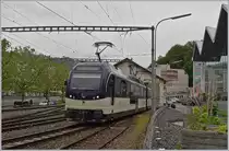 The MOB Alpina Be 4/4 and ABe 4/4 9204 and 9304 in Vevey. 

11.06.2019