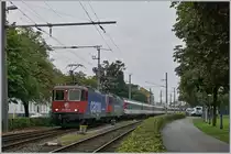The SBB Re 421 371-6 and an other one with an EC from Zürich to München in Bregenz.

17.09.2019