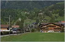 A MOB local train on the way to Rougemont near Saanen.

03.10.2019
