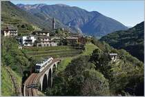 A FART ABe 4/6 on the way to Locaro by Intragna. 

10.10.2019