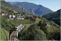 A FART ABe 4/6 on the way to Locaro by Intragna. 

10.10.2019