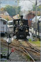 The Blonay-Chamby G 3/3 N° 6 in Blonay. 

20.10.2019