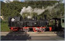 The Blonay-Chamby Railway G 2x 2/23 105 in Blonay. 

05.10.2019