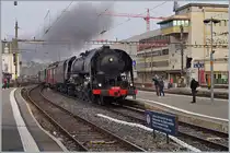 The SNCF 141 R 568 (L'Association 141R568 ) in Lausanne. 

26.10.2019