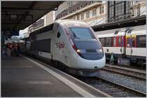 The TGV Lyria 4404 in Lausanne.

18.08.2019