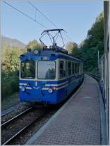 The SSIF ABe 8/8 Roma in Marone. 

07.10.2016