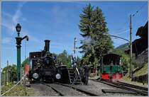 The Blonay-Chamby G 3/3 N° 6 in Chaulin.

08.06.2019