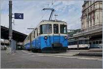 The MOB ABDe 8/8 4002 VAUD in Montreux.

19.08.2019