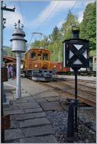 50 years Blonay Chamby Mega Bernina Festival - The Bernina RhB Ge 2/2 161 by the Blonay-Chamby Railway: in Chaulin.

09.09.2018