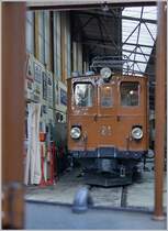 50 years Blonay Chamby Mega Bernina Festival - The Bernina RhB Ge 4/4 81 in Chaulin. 

08.09.2018