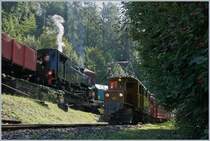 50 years Blonay Chamby Mega Bernina Festival - The Bernina RhB Ge 4/4 182 by the Blonay-Chamby Railway: by Chaulin.

08.09.2018