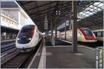 The SNCF InOui TGV 4404 runs for Lyria in Lausanne.

04.12.2019