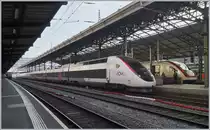 The SNCF InOui TGV 4404 runs for Lyria in Lausanne.

04.12.2019