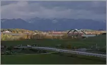 A FS Trenitalia ETR 400 between Bologna und Firenze by San Piero a Sieve. 

14.11.2017 