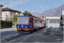 The MG Beh 4/8 12 in Capolago Riva San Vitale. 

21.03.2018