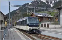 The MOB Ge 4/4 8001 in Chateau d'Oex.

02.04.2018