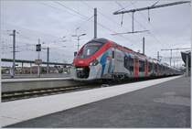 The SNCF Léman Express Z 31507 M (Coradia Polyvalent régional tricourant) in Annemasse. 

15.12.2019