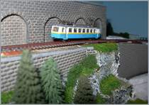 A Rochers de Naye Ze (1:220 / 3 mm gauge) Beh 2/4 204. 

04.11.2016