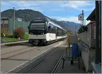 The new CEV MVR ABeh 2/6 7501 in Blonay. 

12.04.2016